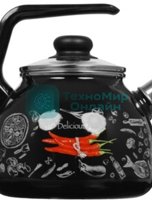 Чайник APPETITE 4с209я Эдем эмал 3,0л со свистком