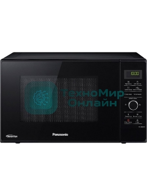 Микроволновая печь Panasonic NN-SD36HBZPE черный, 23 л, 1000 Вт, переключатели - сенсор, поворотный механизм