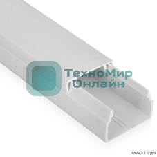 Кабель-канал 40х25 L2000 пластик ECOLINE IEK CKK11-040-025-1-K01