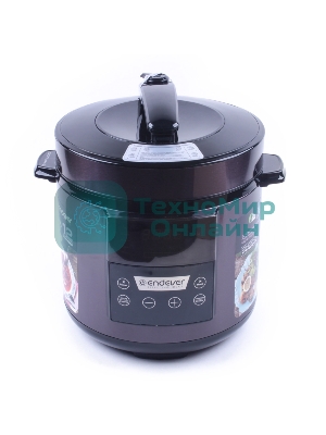 Мультиварка-скороварка Endever VITA 98 черный/сливовый электрическая Endever Vita 98
