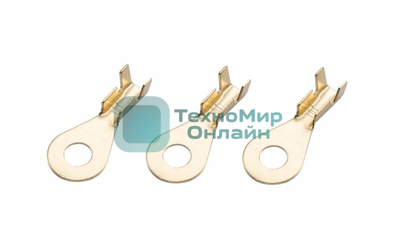 Наконечник кольцевой Rexant, ø4.3 мм, 0.5-0.8 мм² (НК 4-0,5-0,8)