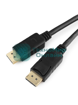 Кабель DisplayPort Cablexpert CC-DP2-10M, v1.2, 10м, 20M/20M, черный, экран, пакет