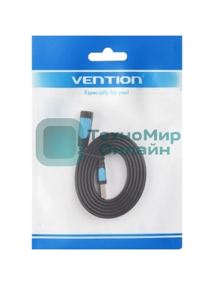 Кабель-удлинитель Vention USB 3.0 AM/AF - 3 м плоский VAS-A13-B300