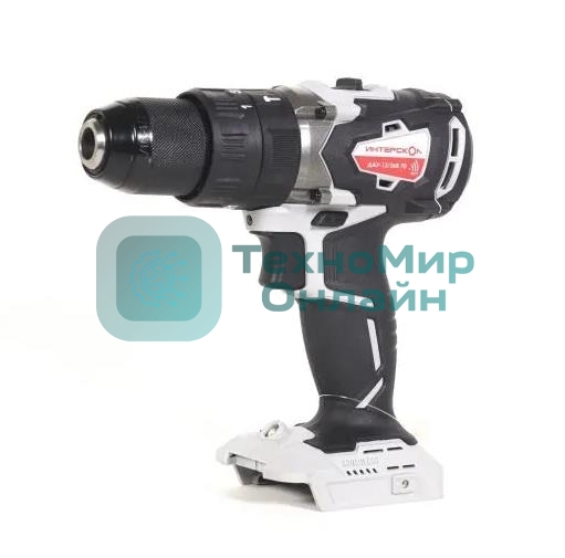 Дрель-шуруповерт аккумуляторная бесщеточная ИНТЕРСКОЛ ДА-13/36В 70 Li-ion АПИ [814.2.2.70] кейс, 2 аккум. 2,0А·ч, ЗУ