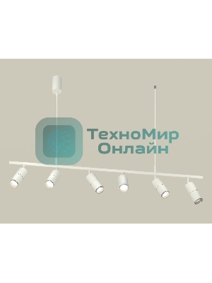 Светильник Ambrella light XB9005130/6 SWH/PSL белый песок/серебро полированное MR16 GU5.3 (С9005, С6301, A2060, N6122)