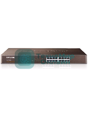 Коммутатор TP-Link SMB TL-SG1016 Коммутатор 16-port Gigabit Switch, 1U 19-inch rack-mountable steel case