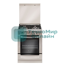 Плита газовая Gefest ПГ 6100-04 0004 серебристый, конфорок 4 шт, духовка 52 л, 60 см x 85 см x 60 см