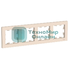 Рамка 4-м AtlasDesign универс. беж. SchE ATN000204