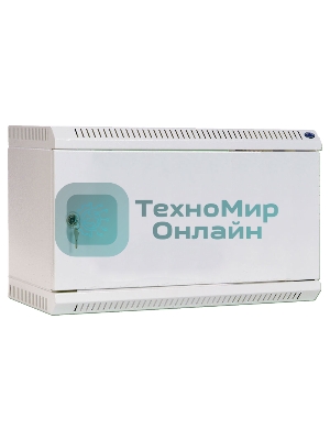 Шкаф телеком. настенный разборный 6U (600х520) дверь металл (ШРН-Э-6.500.1)