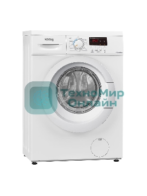 Стиральная машина Korting KWM 40B1060 белый, загрузка фронтальная 6 кг, 1000 об/мин, класс: А+