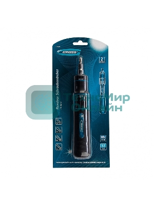 Отвертка реверсивная с револьверным механизмом Gross 11 шт., сталь S2