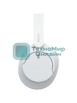Беспроводные/проводные наушники Sony WH-CH720N белый, полноразмерные, Bluetooth + проводной, активное шумоподавление, до 35 ч
