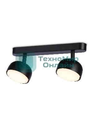 Светильник Ambrella light TN71012/2 BK черный GX53/2 max 12W 260*80*90