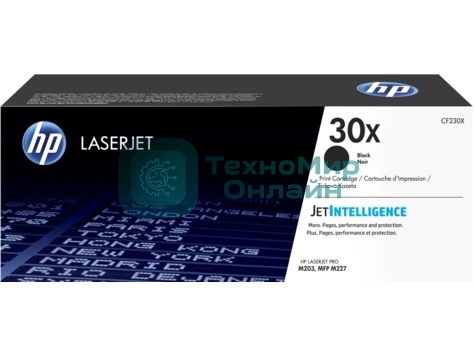 Картридж лазерный HP 30X черный для LJ Pro M203/M227 (3500 стр.)