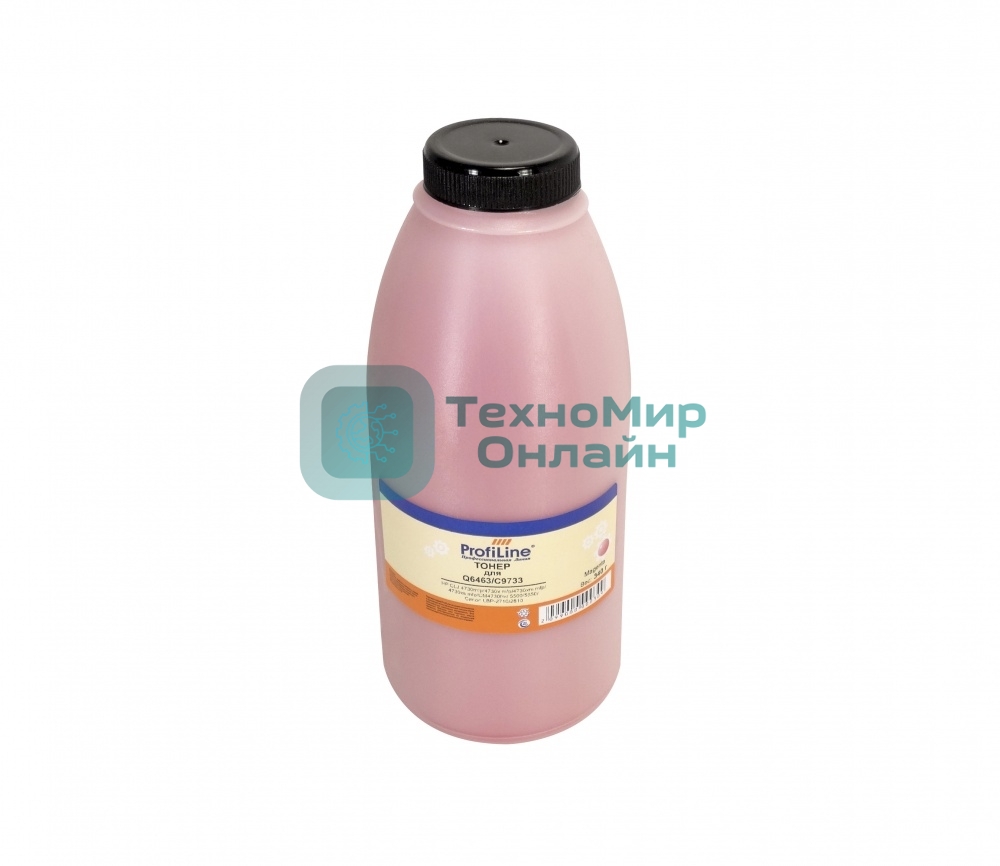 Тонер ProfiLine PL-Q2673/Q6463/Q6473/C9703/C9733/CE253/CE263/CE743/CB403 для HP CLJ 3500/3550/3700/4730/5500/5550/3600/3800/CP3505/1500/2500/2550/2820/2840/3525/5220/5225/4005/4025/4525 Canon LBP-2710/2810/2500 Magenta 340 гр Фасовка РФ
