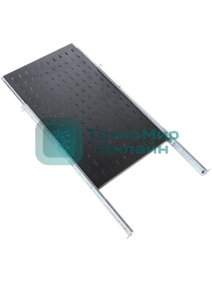 Полка выдвижная ЦМО ТСВ-75-9005 нагр.:30кг. 750мм черный