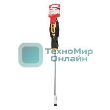 Отвертка шлицевая Rexant SL 8х200 мм, двухкомпонентная рукоятка