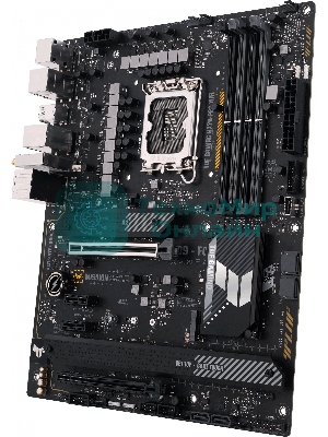 Материнская плата ASUS TUF GAMING H770-PRO WIFI, LGA 1700, Intel H770, 4xDDR5, 4xSATA, 4xM.2, 1xPCIe 5.0 x16, 1xPCIe 4.0 x4, 2xUSB-A 3.2 Gen 2, 4xUSB-A 3.2 Gen 1, 1xUSB-C 3.2 Gen 2x2, 1x2.5Gb LAN, 5x3.5 мм, 7.1, Standard-ATX