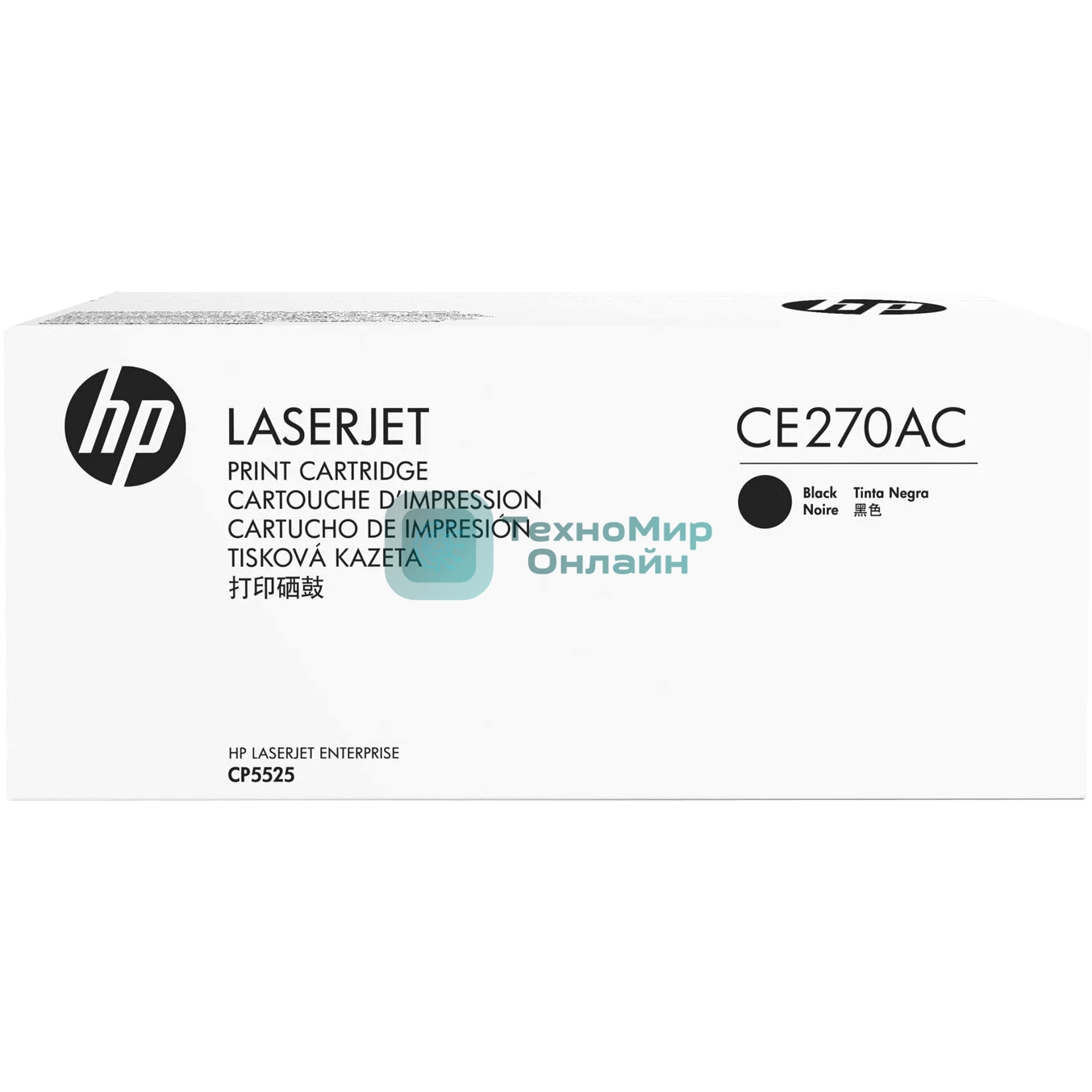 Картридж лазерный контрактный HP 650A черный Contract LJ Toner Cartridge