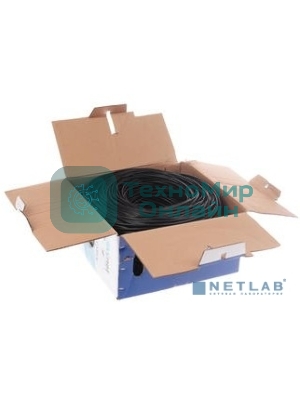 Кабель SkyNet Premium FTP indoor 4x2x0,51, медный, FLUKE TEST, кат.5e, однож., 305 м, box, серый