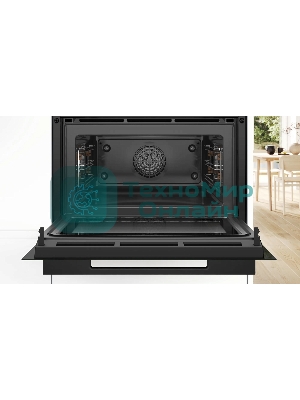 Встраиваемый духовой шкаф электрический Bosch CMG9241B1 черный