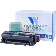 Картридж лазерный NVPrint совместимый HP CE252A Yellow для LJ Color CM3530/CP3525 (7000k)