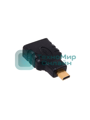 Переходник Gembird Переходник HDMI-microHDMI 19F/19M, золотые разъемы, пакет