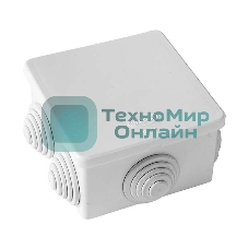 Коробка распределительная ОП 80х80х40 IP54 бел. ГУСИ С3В86 Б Евро