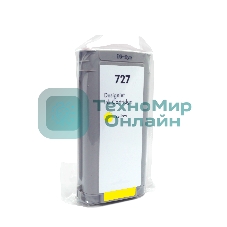Картридж струйный NVPrint 727 (NV-B3P21A) Yellow для HP DesignJet T920/T930/T1500/T1530/T2500/T2530 (130 мл)