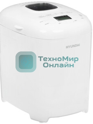 Хлебопечка Hyundai HYBM-M0714 белый, 550 Вт, 0.9 кг, 15 программ