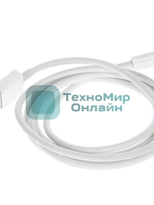 Кабель USB 2.0 hoco X1, AM/Lightning, белый, 2м