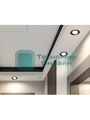 Светильник Ambrella light TN51913 BK черный GX53 max 12W D115*23