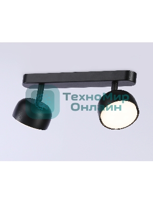 Светильник Ambrella light TN71012/2 BK черный GX53/2 max 12W 260*80*90
