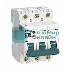 Выключатель автоматический модульный 3п D 63А 4.5кА ВА-101 DeKraft 11132DEK