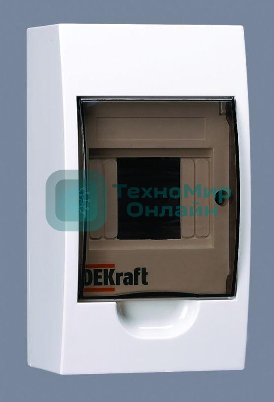 Корпус пластиковый навесной 4мод. IP41 ЩРН-П-4 DEKraft 31008DEK