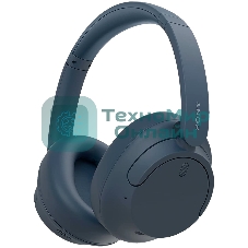 Гарнитура накладные Sony WH-CH720N 1.2м синий беспроводные bluetooth оголовье