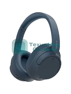 Гарнитура накладные Sony WH-CH720N 1.2м синий беспроводные bluetooth оголовье