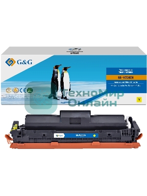 Картридж лазерный G&G GG-W2302A желтый (1800 стр.) для HP Color LaserJet Pro 4203/4303