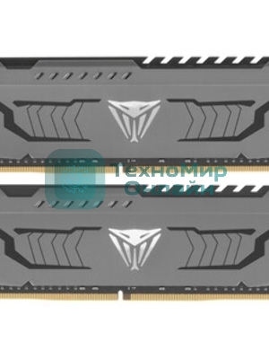 Оперативная память Patriot Viper Steel, DDR4, 64GB (2x32GB), 3600MHz, CL18, DIMM, радиатор, черный