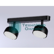 Светильник Ambrella light TN71012/2 BK черный GX53/2 max 12W 260*80*90
