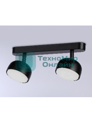 Светильник Ambrella light TN71012/2 BK черный GX53/2 max 12W 260*80*90