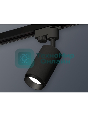 Светильник Ambrella light XT6323041 SBK/PBK черный песок/черный полированный MR16 GU5.3 (A2521, C6323, N6121)