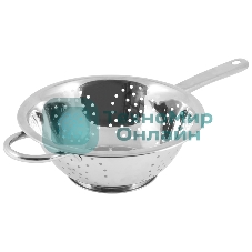 Дуршлаг MALLONY серия Napoletano из нерж стали с длинной ручкой 22 см