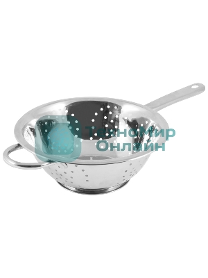 Дуршлаг MALLONY серия Napoletano из нерж стали с длинной ручкой 22 см