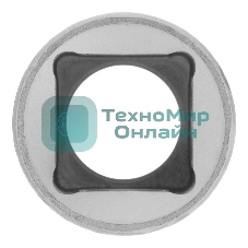 Головка торцевая Matrix, 16 мм, 6-гранная, CrV, под квадрат 1/2