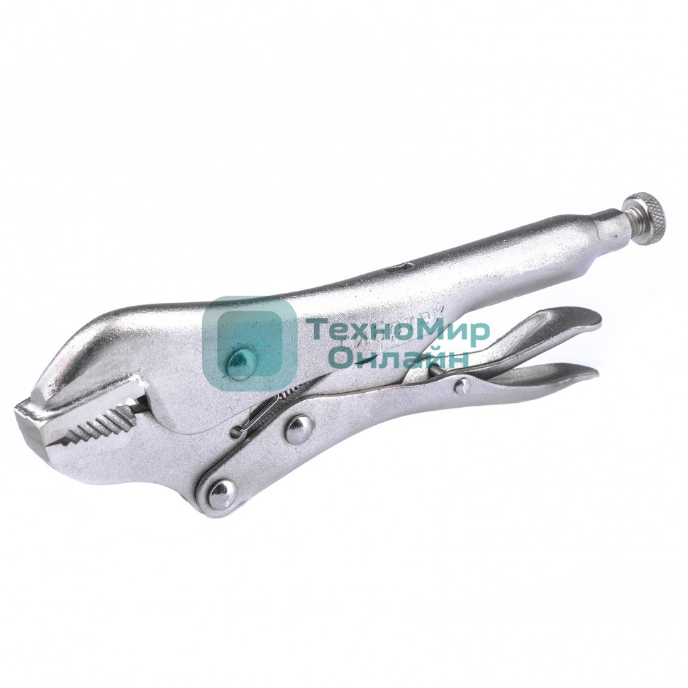 Зажим ручной Сибртех, усиленный, плоский захват, 180 мм