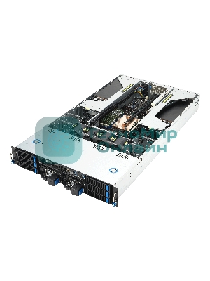 Серверная платформа ASUS ESC4000A-E12-SKU1, 2U GPU, 1 x SP5 LGA6096 EPYC 9004 (400W), 12DIMM DDR5, 2 x 2.5