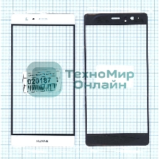 Стекло для Huawei P9 Plus белое