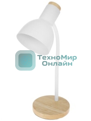 Светильник настольный СТАРТ CT84, E27, до 40Вт, 1,5м, белый