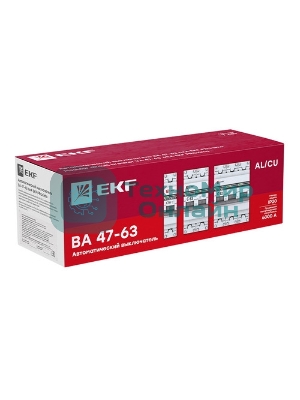 Выключатель автоматический PROxima 1P 16А (C) 6кА ВА 47-63N